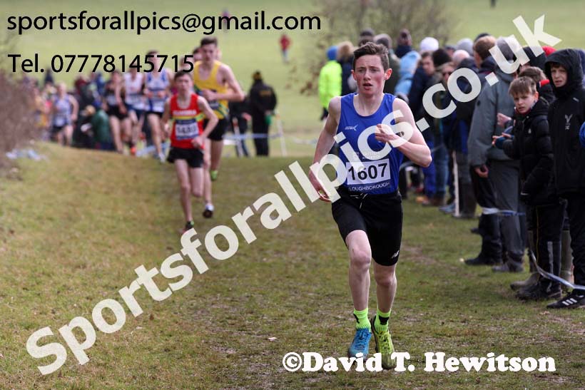 Boys under-15s 2019 British Athletics Inter Counties Cross Country, Prestwood Hall, Loughborough. Photo:  David T. Hewitson/Sports for All Pics